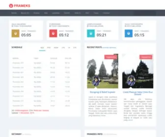 Prameks.com(Informasi Jadwal KRL Solo Jogja dan Kereta Api Prambanan Ekspres) Screenshot