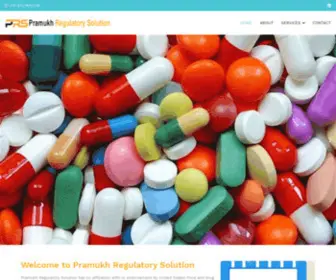 Pramukhregulatorysolution.com(Pramukh Regulatory Solution) Screenshot