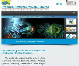 Pramura.com(PCB design) Screenshot