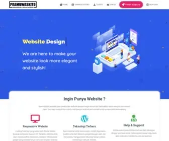 Pramuwaskito.org(Website Design & Development Services) Screenshot