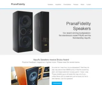 Pranafidelity.com(PranaFidelity) Screenshot