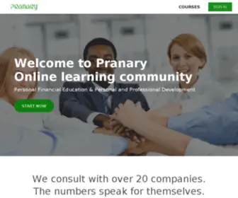 Pranary.com(Pranary) Screenshot