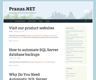 Pranas.net(SQL Backup) Screenshot