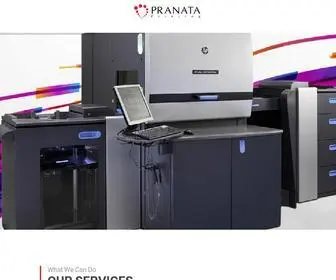 Pranataprinting.com(Pranata Printing) Screenshot