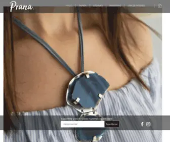 Pranauy.com(Prana Accesorios) Screenshot