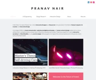 Pranavnair.online(Pranav Nair Portfolio) Screenshot