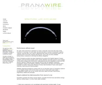 Pranawire.com(PranaWire) Screenshot