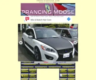 Prancingmoose.com(Dave's Volvo Page) Screenshot