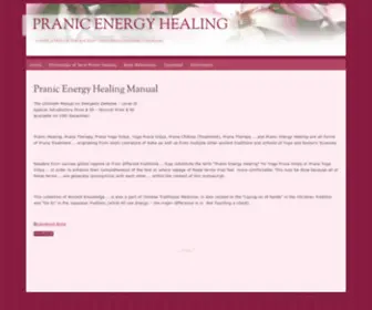 Pranicenergyhealing.net(Pranic Energy Healing) Screenshot