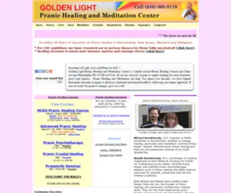 Pranichealingcenter.com(Official Pranic Healing Center USA in NJ) Screenshot