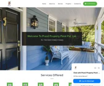 Pranilproperty.com(Pranil Property Point Pvt Ltd) Screenshot