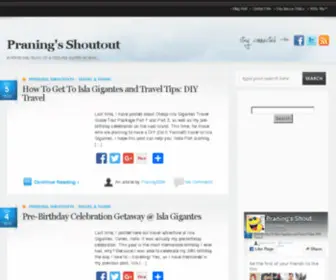 Praningshoutout.com(Praningshoutout) Screenshot