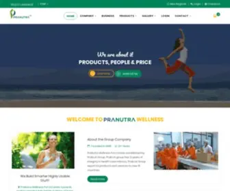 Pranutra.com(PraNutra Wellness Pvt) Screenshot