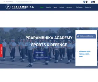 Prarambhikaacademy.com(Prarambhika Academy) Screenshot