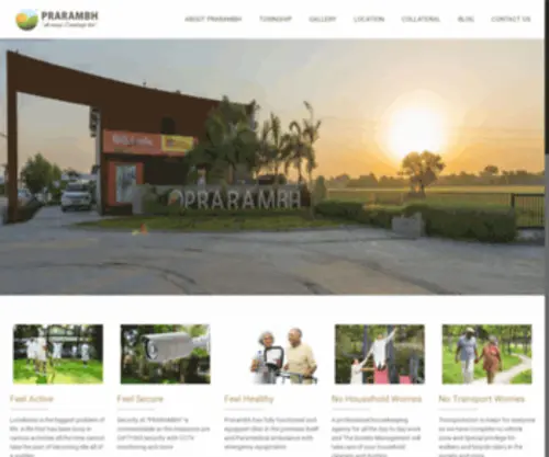 Prarambhlife.com(BeGolf) Screenshot