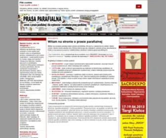 Prasaparafialna.pl(Prasa Parafialna) Screenshot