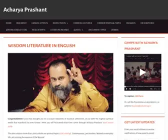 Prashantadvait.com(Prashantadvait) Screenshot