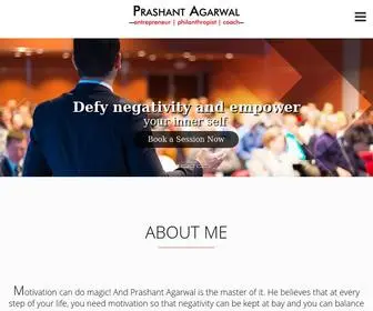 Prashantagarwal.me(Prashant Agarwal) Screenshot