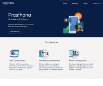 Prasthana.com(Prasthana Software Solutions Pvt) Screenshot