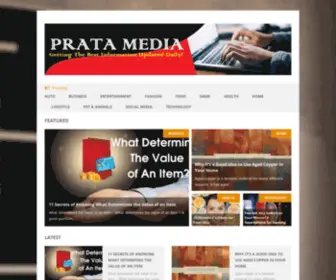 Pratamedia.com(pratamedia) Screenshot