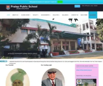 Pratappublicschool.com(Pratap Public School Karnal) Screenshot