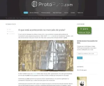 Pratapura.com(Barras e Moedas de Prata Pura .999) Screenshot