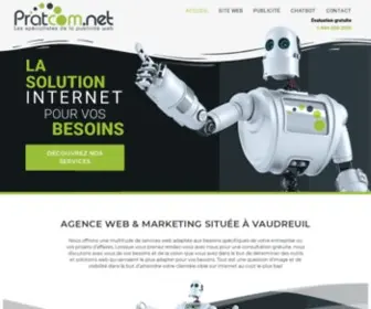 Pratcom.net(Pratcom Média) Screenshot