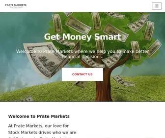 Pratemarkets.com(We Teach About Stock Markets & Financial Literacy) Screenshot