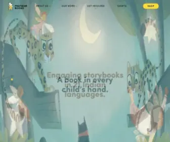 Prathambooks.org(Pratham Books) Screenshot
