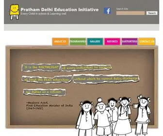 Prathamdelhi.org(Pratham) Screenshot