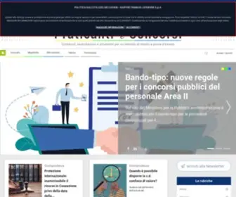 Praticantieconcorsi.it(Praticanti e Concorsi) Screenshot