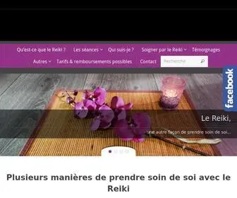 Praticien-Reiki.fr(Votre praticien Reiki) Screenshot