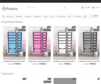 Praticomobilya.com(Pratico Modüler Mobilya) Screenshot