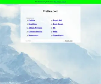 Pratika.com(Pratika) Screenshot
