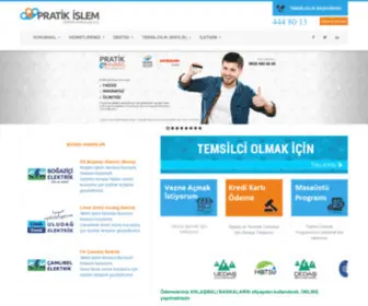 Pratikislem.com.tr(Pratik İşlem Ödeme ve Elektronik Para A.Ş) Screenshot