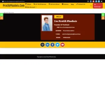 Pratikphadnis.com(PratikPhadnis) Screenshot