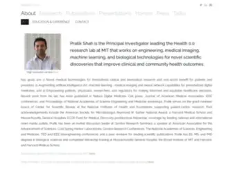 Pratiks.info(Pratik Shah) Screenshot