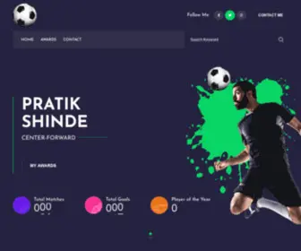 Pratikshinde.com(Pratik Shinde) Screenshot