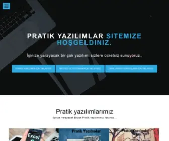 Pratikyazilimlar.net(Yazılımlar) Screenshot