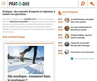 Pratique.fr(Le guide pratique de votre quotidien) Screenshot