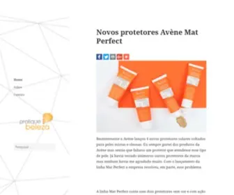 Pratiquebeleza.com(Pratique Beleza) Screenshot