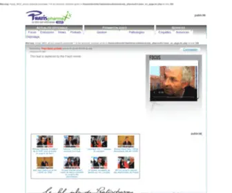 Pratispharma.com(L'univers e) Screenshot