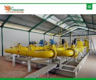 Pratiwi.com(We Mean Energy) Screenshot