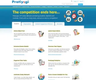 Pratiyogi.com(Free Online Exam Preparation) Screenshot