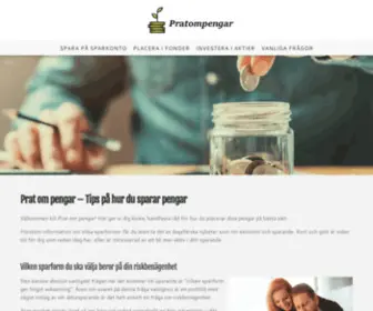 Pratompengar.se(Pratompengar) Screenshot