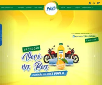 Prats.com.br(Suco Prat's) Screenshot