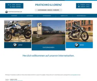 Pratschko-Lorenz.de(Herzlich willkommen auf unseren Internetseiten) Screenshot