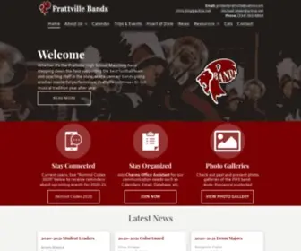 Prattvillebands.com(Prattvillebands) Screenshot