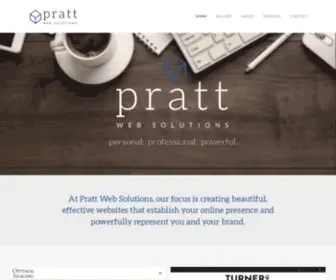 Prattwebsolutions.com(Pratt Web Solutions) Screenshot