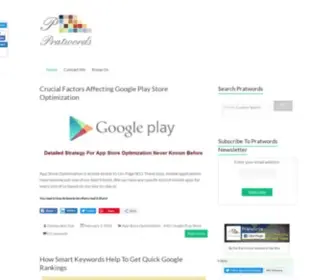Pratwords.com(Enhances your business growth) Screenshot